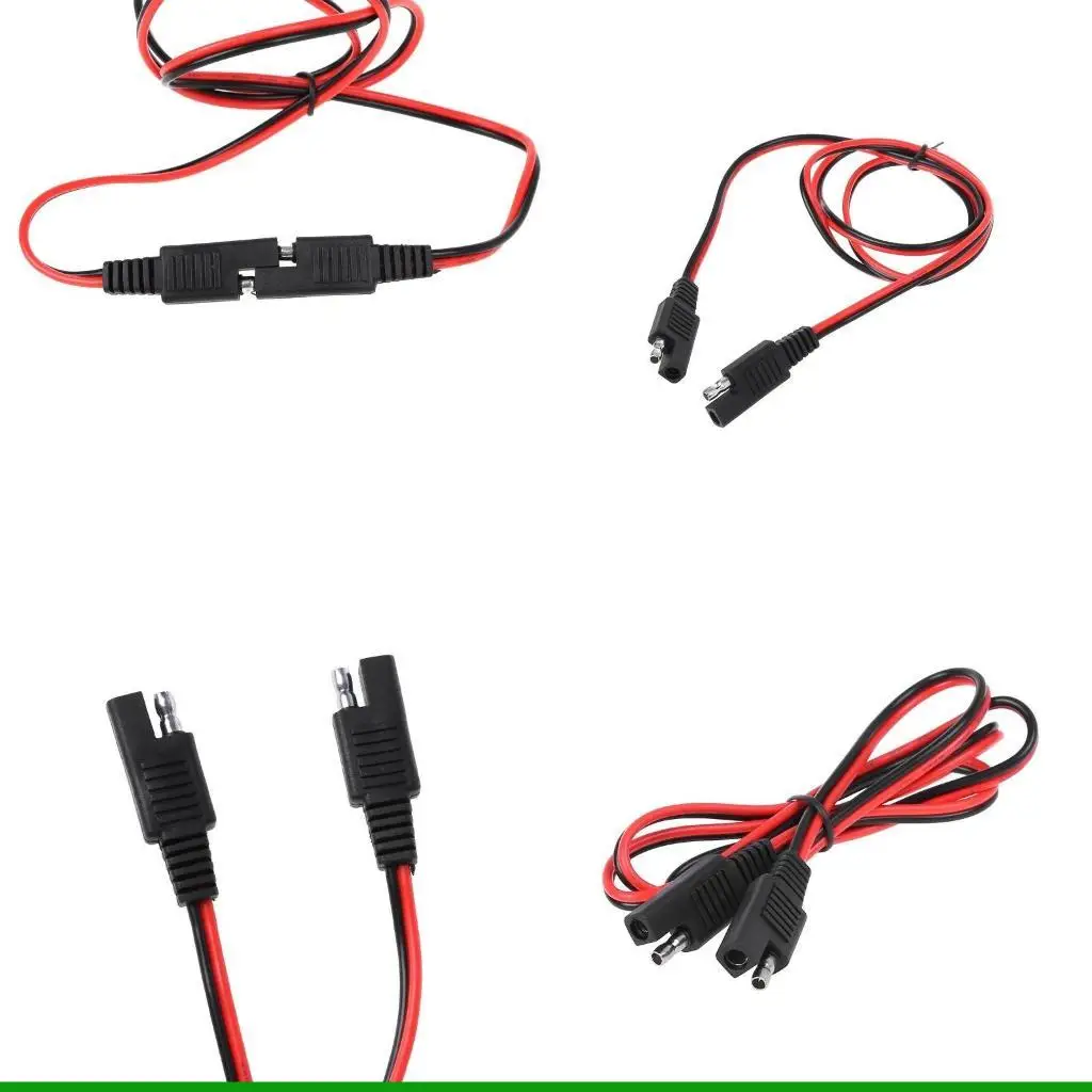 

U55C Удлинительный кабель SAE 1M 2-контактный SAE с одной вилкой Быстроразъемный автомобильный удлинительный кабель SAE Power