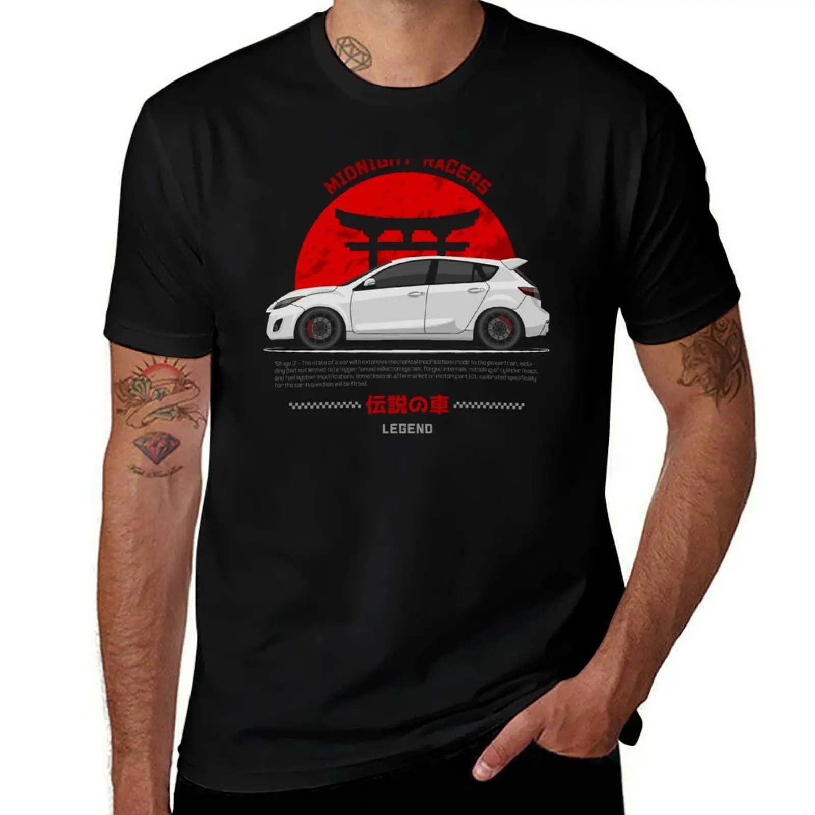 

Tuner White 3 MPS JDM T-Shirt tshirts personalised oversizeds animal prinfor boys mens graphic t-shirts funny