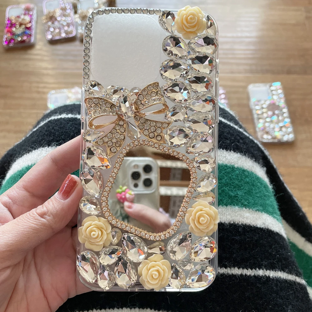 

Bling Luxury Case For Samsung Galaxy A12 A13 A14 A15 A22 A23 A24 A25 A32 A33 A34 A35 A52S A53 A54 A55 A72 A73 Crystal Cover