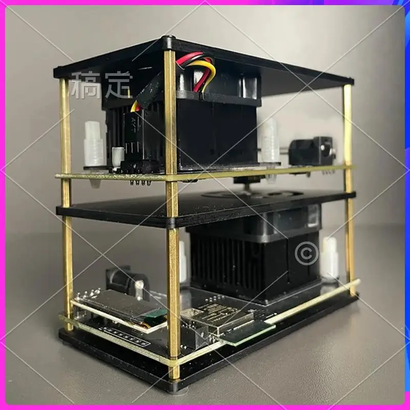 

AP-Bitaxe BM1397 640GH/S Высокоэффективный биткойн-майнер ASIC Solo Устройство для майнинга для криптовалютиков BTC Mining Powerhouse US Plu