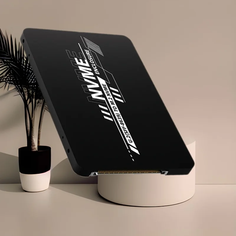 

M.2 SSD to U.2 Adapter Card M.2 NVMe SATA-Bus NGFF SSD to PCI-E U.2 Riser Board PCIE3.0 X4 M.2 Adapter Converter with Metal Case