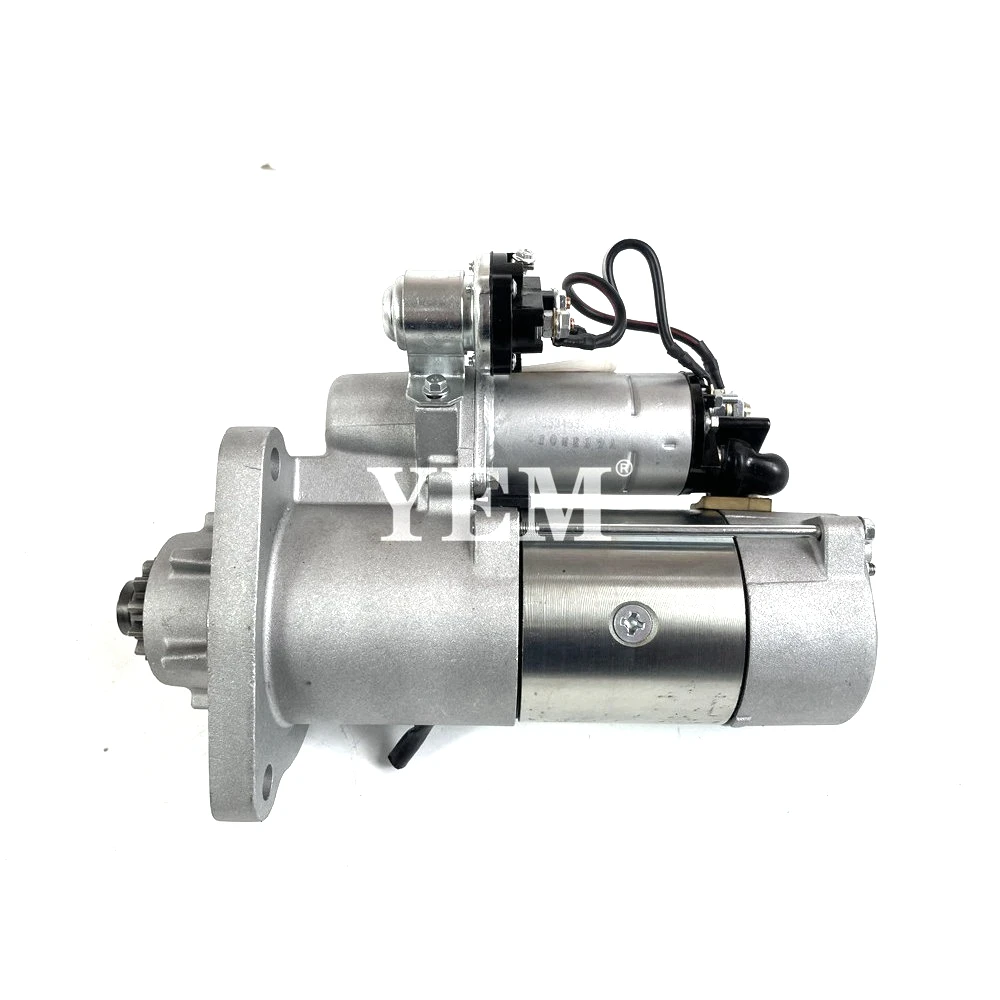 

Long Time Aftersale Service Starter 24V 12T 6.0KW For Cummins 6CT 35MT Tractor Loader Excavator Engine