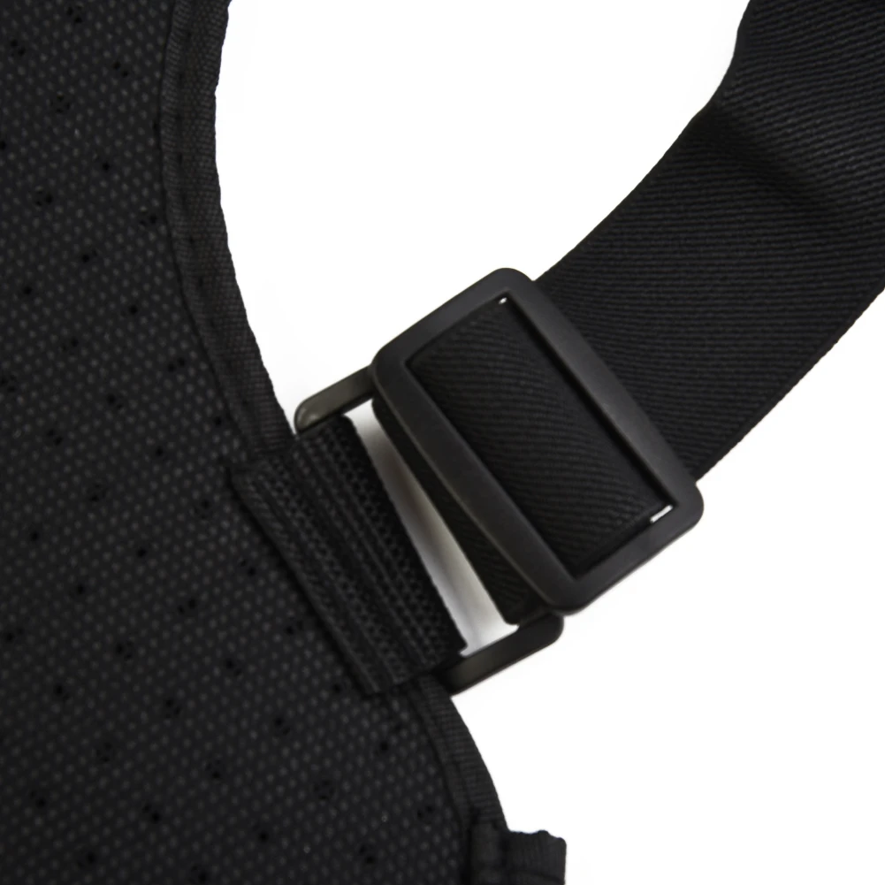 واقي خلفي خفيف الوزن للدراجات النارية مع رغوة مسامية وحزام حماية قابل للتعديل لركوب الخيل #2