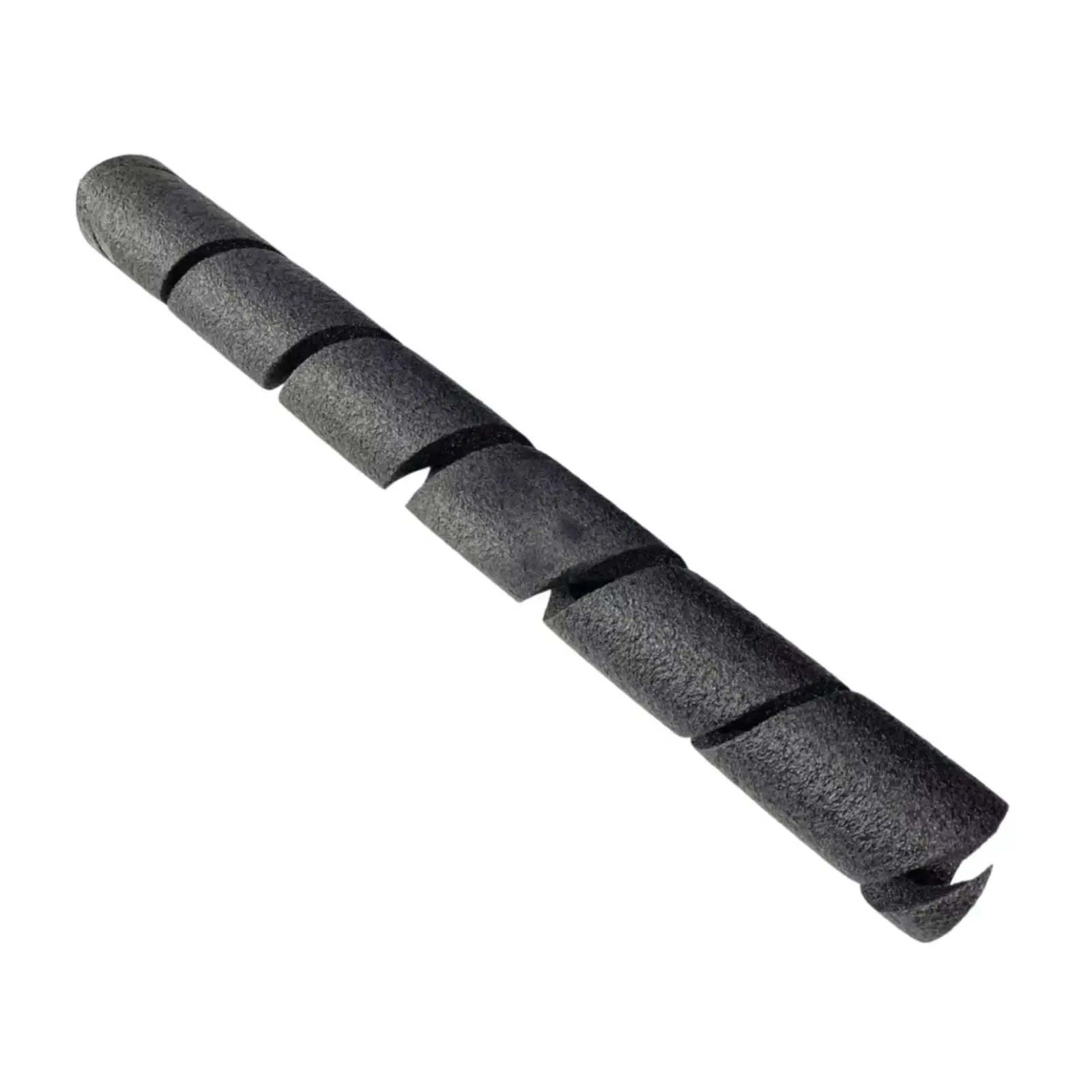 Foam Pipe Cover Tube Insulation 2cm Thick Black EPE Hollow for Outdoor Cold Water Pipe Winterizing Protection