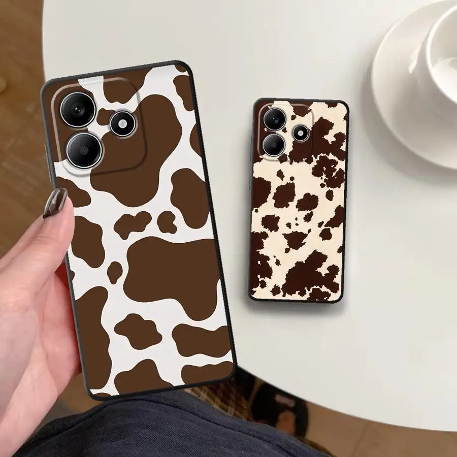 Cow Pattern Case for Xiaomi Redmi Note 15 A4 12C 13C K80 9 8 A5 13 14 Pro Plus 14C A7 Pro 10 12 11 Phone Cover A1 K40 A2 view 4