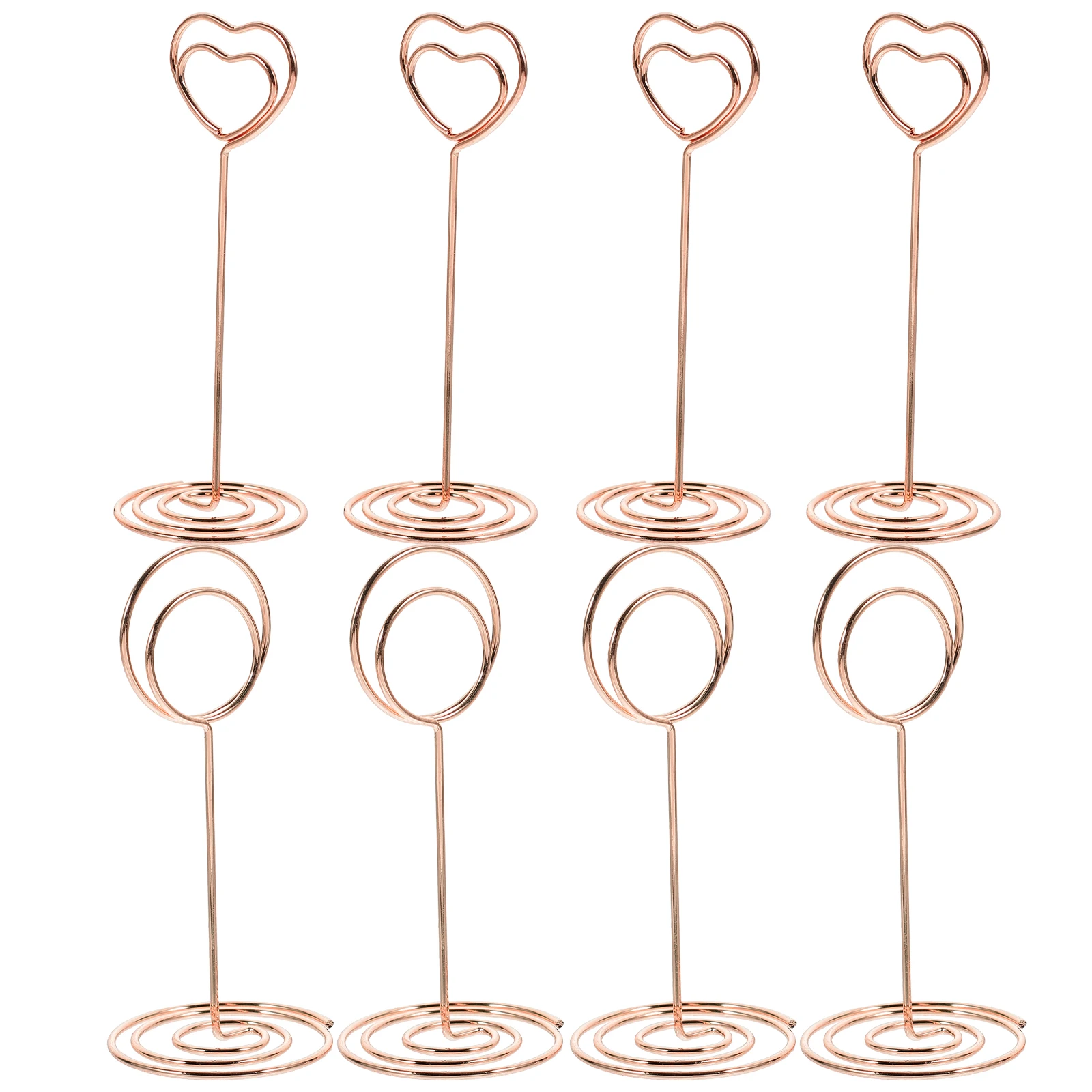 

8pcs Business Holder Memo Clips Practical Multi Purpose Photo Paper Picture Card Stand Table Number Holders Place Card