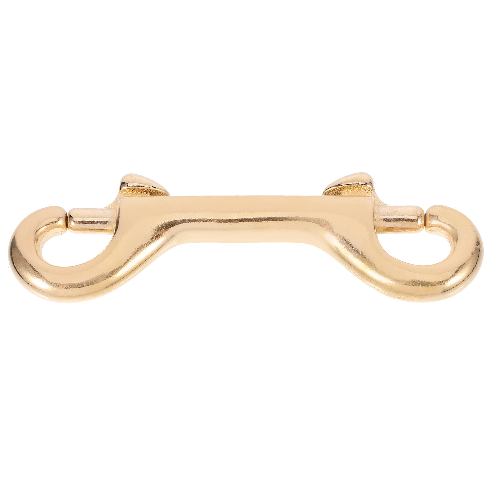 

Double Hook Buckle Brass Snap Handle Key Chain Belt Accessories Metal Clips Lobster Claw Non Rust Solid Extra Secure Bag Straps