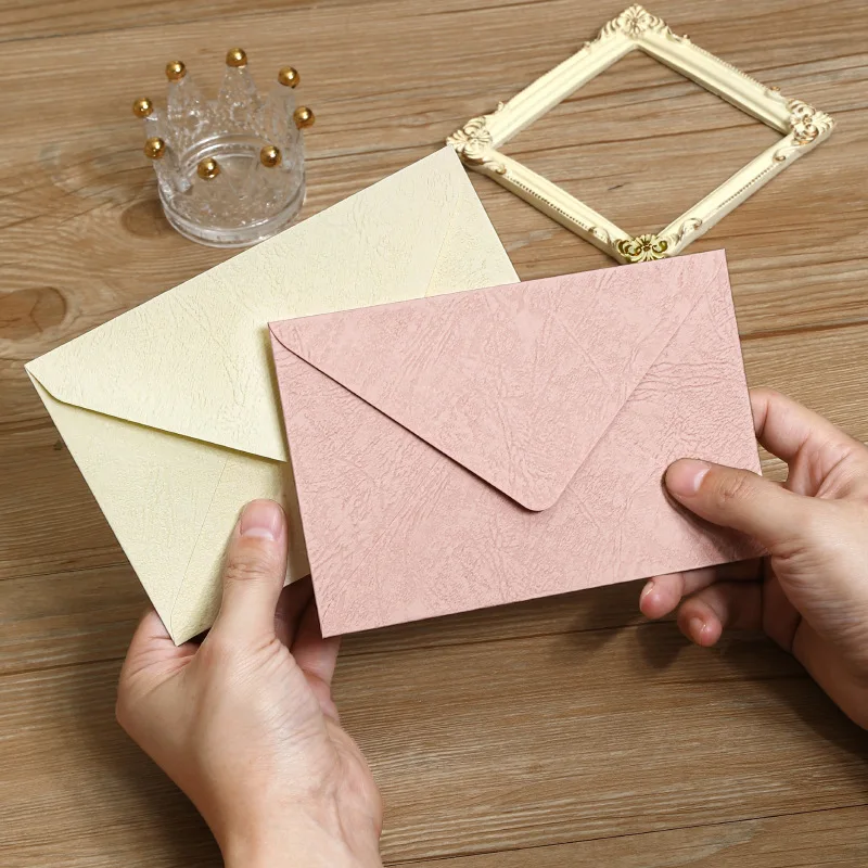 5pcs Tree Pattern Envelope，Vintage Creative Wedding Invitation Card Birthday Greeting Card Postcard Envelope Business Envelope