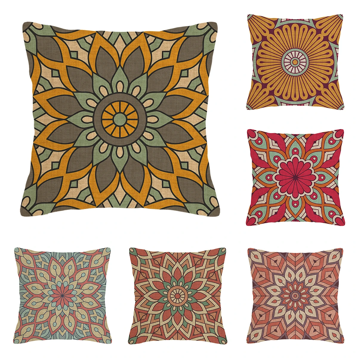 

Home living room modern decoration cushion decoration pillow cover 45*45 40x40cm 60x60cm 45x45cm Persian pattern 50x50cm boho