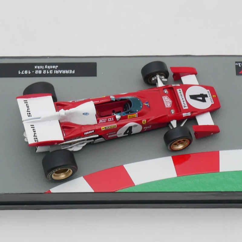 Ixo 1:43 Racing 312 B2 1971 Jacky Ickx Diecast Car Model Metal Toy Vehicle