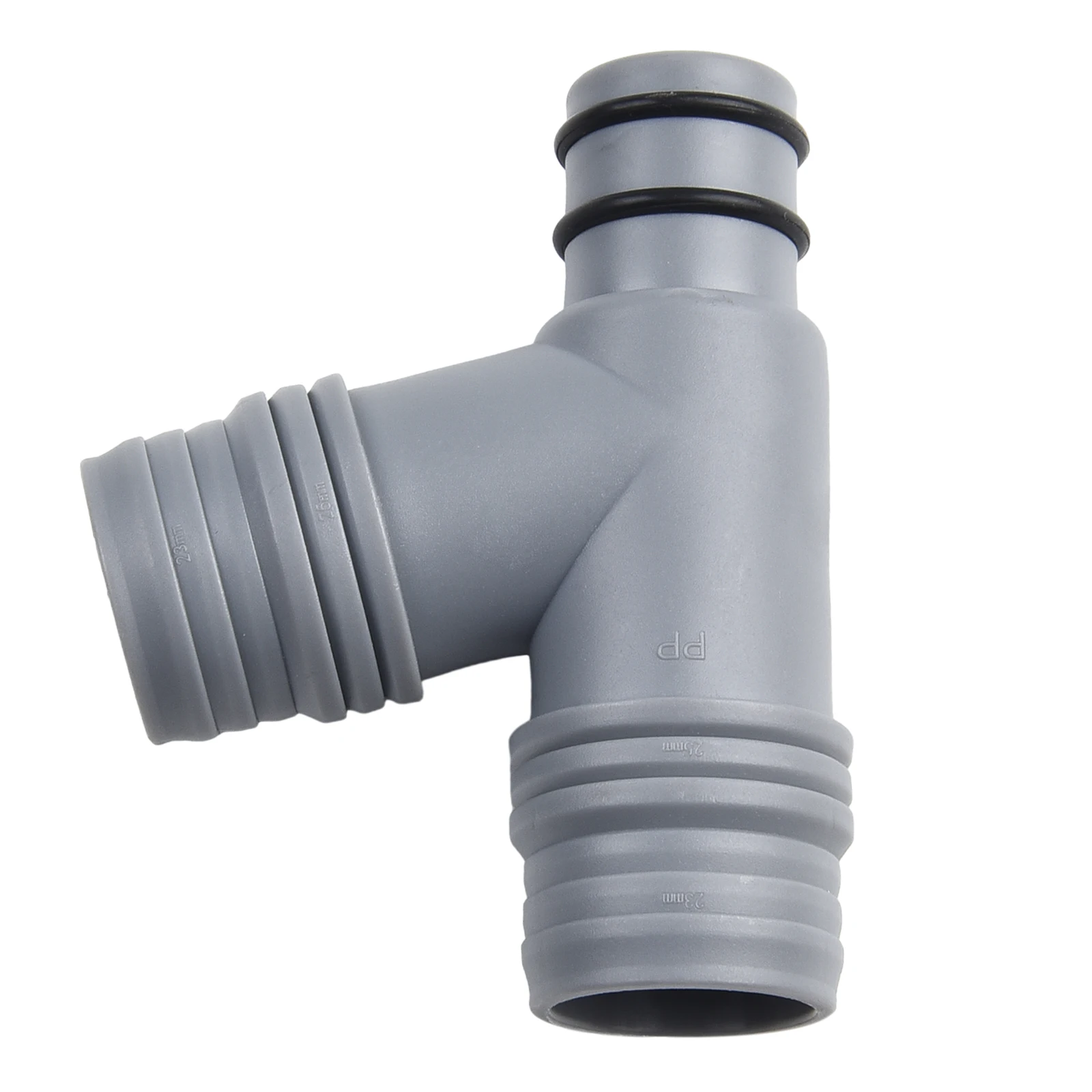 Sink Drain Efficient Plumbing Solution Kitchen Basin Overflow Hole Conversion Joint Drainage Pipe Tee Head Gray Color