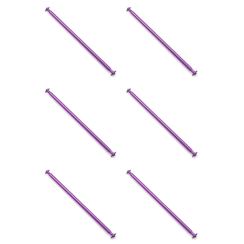 

ABUM-6X 04003 Металлический центральный приводной вал (догбоун) 170 мм для HSP 1:10, запчасти для тюнинга грузовиков BRONTOSAURUS 94111 94107 94170, фиолетовый