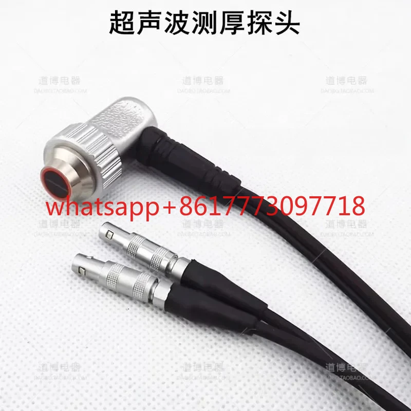

Ультразвуковой датчик для измерения толщины 5M PT-08 Зонд для измерения толщины металла Kedian 5P8 Толщиномер