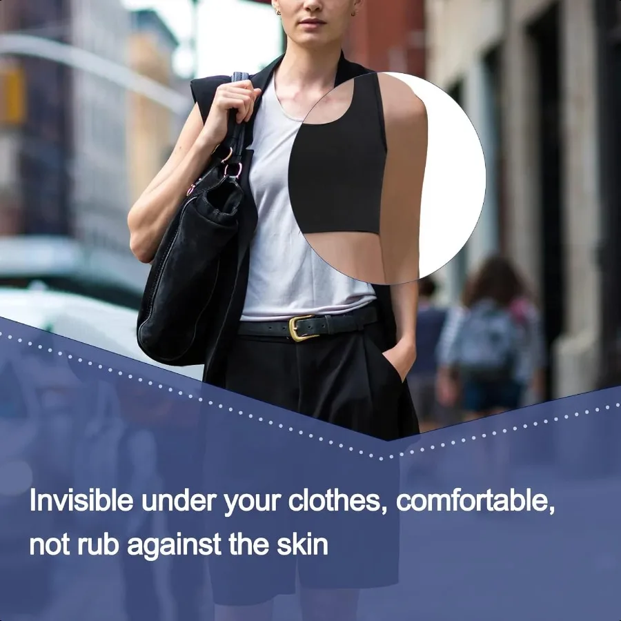 레인이다이나 트랜스젠더 FTM LGBT 톰보이 탑 여성용 통기성 바인더 브라 탱크탑 탄성 체스트 바인더