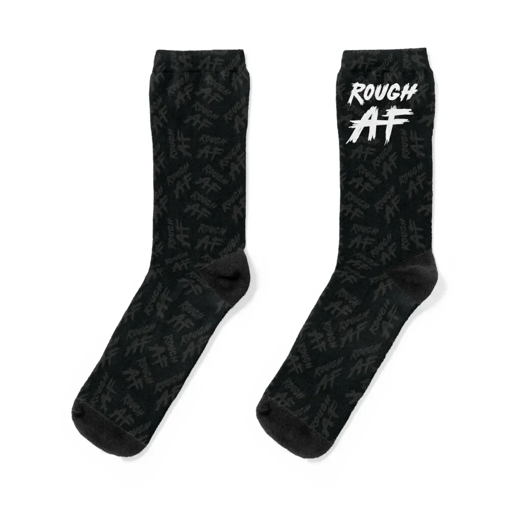 

Rough AF Socks soccer anti-slip cotton sheer custom Woman Socks Men's