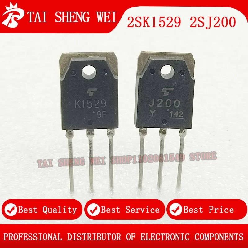 

2 пары 2SJ200 2SK1529 J200 K1529 TO-247 TO247 TO-3P