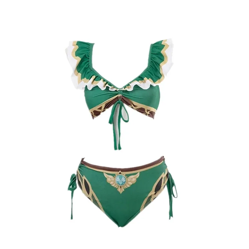 

Barbatos/Venti Swimsuit Cosplay Costume - Reproduction of Your Favorite Character's Look Cos Party Men Women