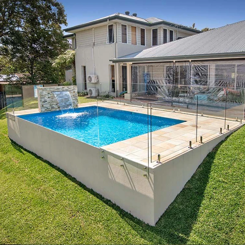 Eco-Friendly Custom House Resort Container Swim Spa Pool Above Ground Prefabricated Mosaic Tiles Swimming Pools for Home