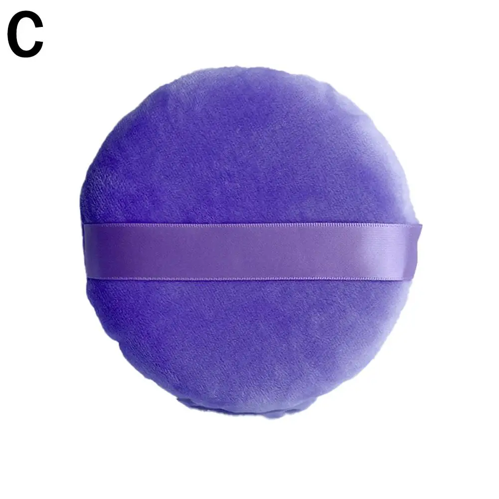 Oversized Loose Powder Puff Soft Velvet Body Makeup Base Tools 1pcs Sponge And Shape Fixing Cosmetics Body Round Face T4K3