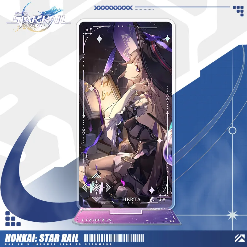 Honkai Star Rail Light Cone Acrylfigur Ständer 16 cm Phainon Anaxa Hyacine DIY Schreibtisch Dekor Stehendes Schild Sammlung Ornament – Detail 4