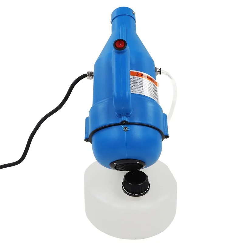 Electric ULV Portable Fogger Sprayer Machine Atomizer Mist Cold 32.8ft Spraying for Hotel School 4.5L(1.2 Gallon) EU 220V
