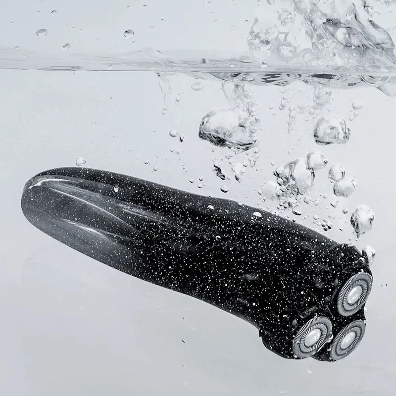 ماكينة حلاقة كهربائية ثلاثية الأبعاد Blackstone 3 IPX7 مقاومة للماء بطارية لحية الوجه رطبة وجافة مزدوجة الاستخدام للرجال