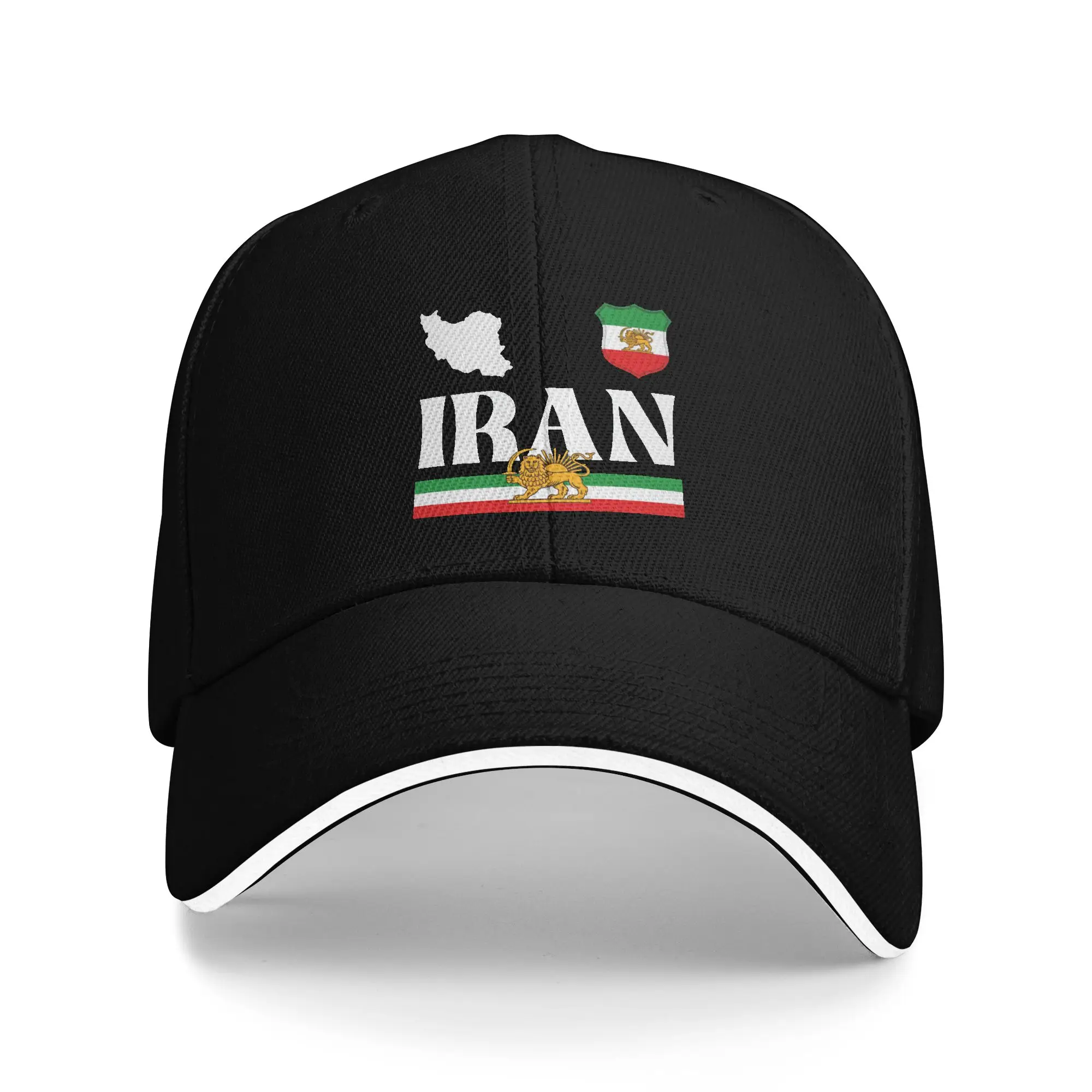 Gorra De Béisbol Informal Iraní Imperial Lion, Gorra Trucker De Verano, Gorra Snapback Ajustable Para Correr, Gorras De Béisbol