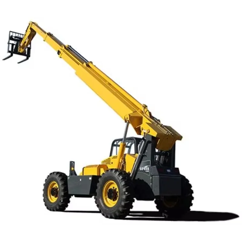 Heavy Equipment 4 Ton 14m Telescopic Handler Forklift 4WD Telehandler Loader with High Strength Boom for Construction