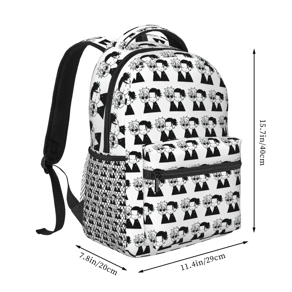 Gojo Satoru And Geto Suguru Backpack Student Boys Girls BookBag Kids School Bag Computer Shoulder Bags for Men Women
