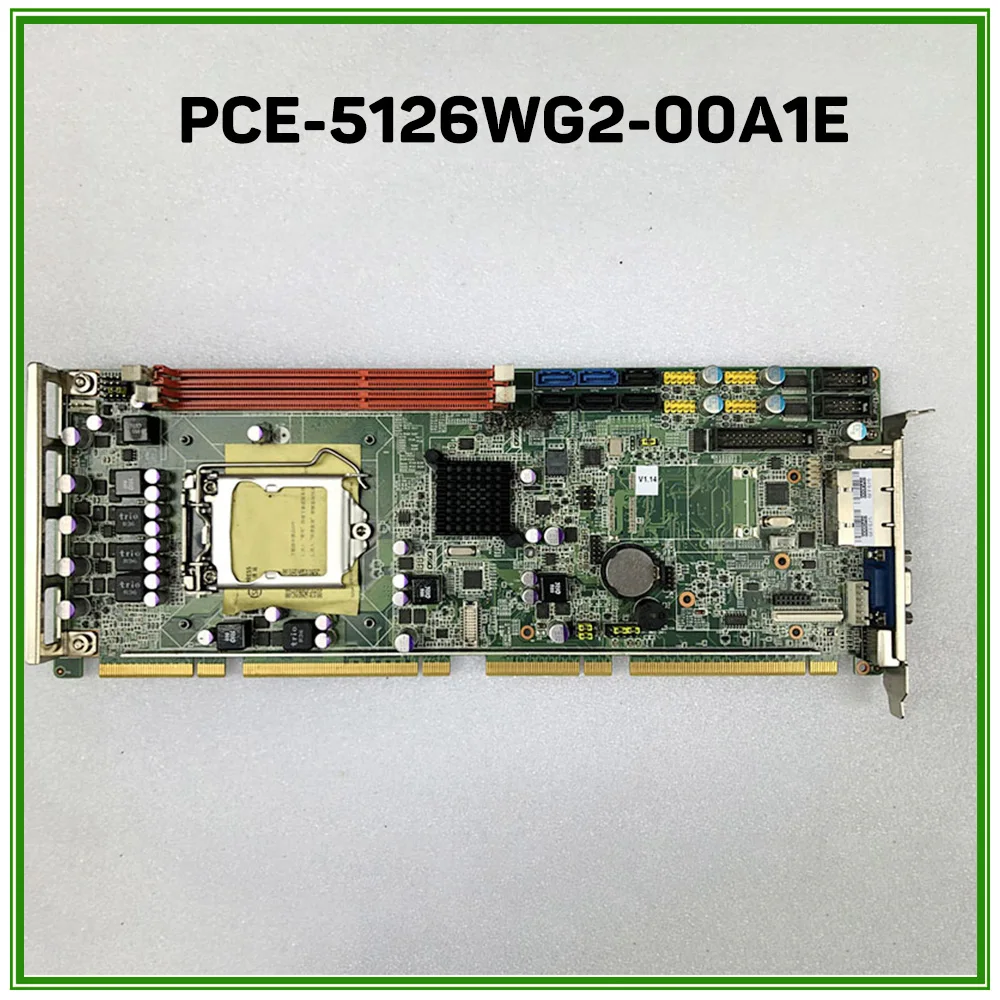 

For ADVANTECH Industrial Computer Motherboard LGA1155 Dual Network Card With USB PCE-5126WG2-00A1E