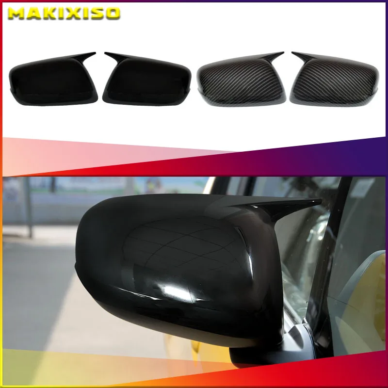 Rearview Mirror Housing Side Mirror Cover Fit For Honda FIT JAZZ GE6 GE8 2009 2010 2011 2012 2013 Car Modified Accessories