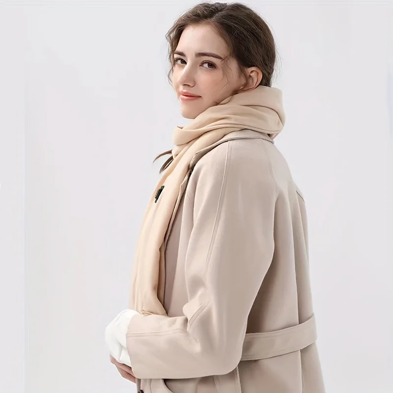 1pc USB Heating Scarf, Intelligent  Heating Neck, Heating Scarf, Adjustable Three Gears For Winter And Outdoor Use ( Without Bat