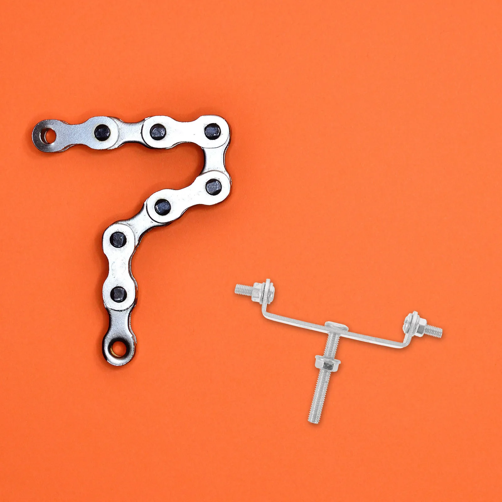 

U-shaped Frame Bike Cargo Rear Rack Adapter Bicycle Adapters Connecting Piece Connector Accessories Metal Accessory