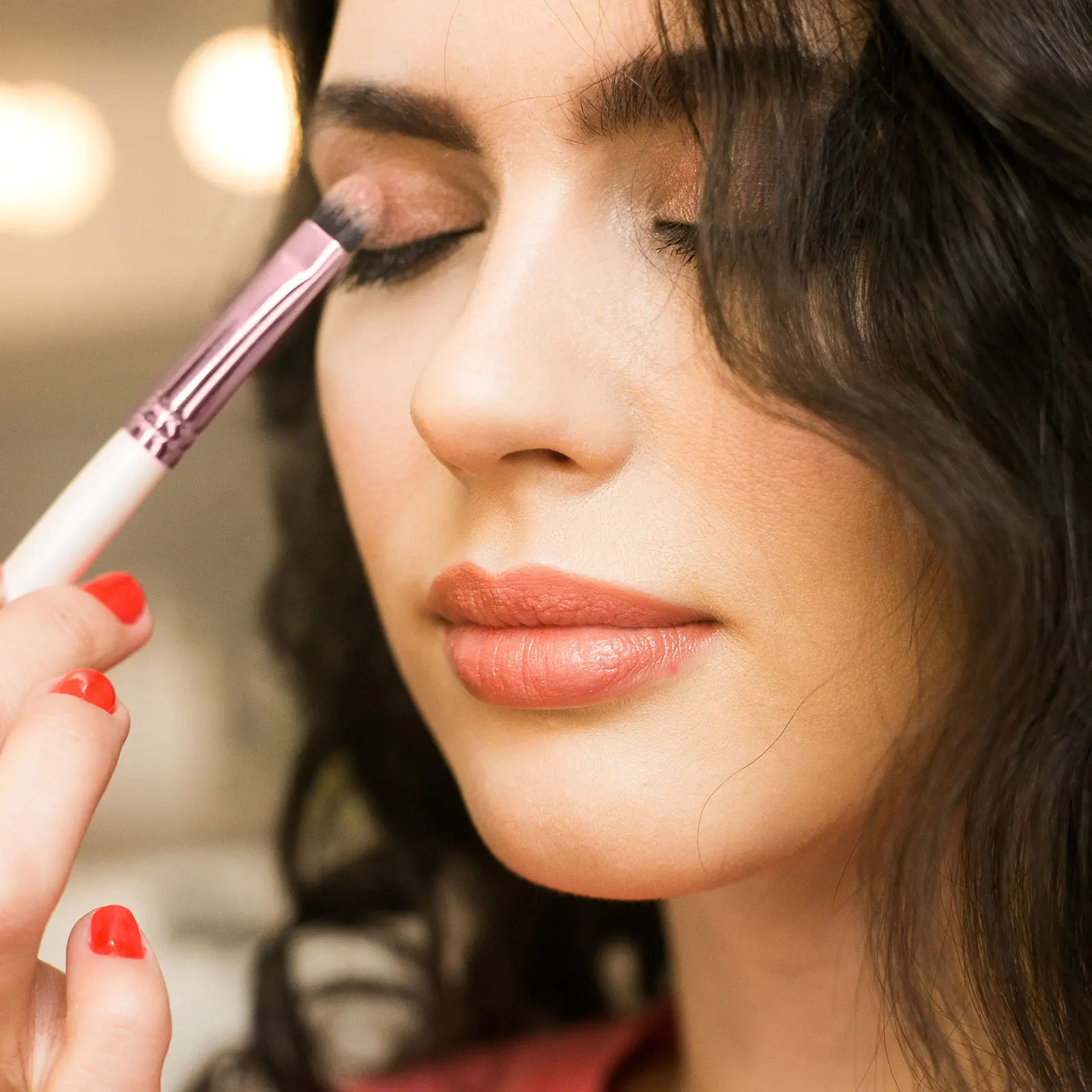 Juego de brochas de 20 piezas, Kit de herramientas de maquillaje Premium para base, sombra de ojos, colorete, mezcla de contorno, agarre cómodo de larga duración