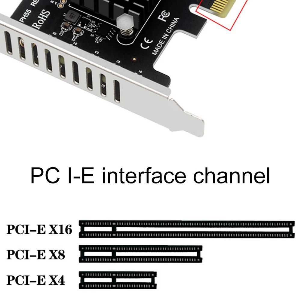 Scheda di espansione SATA III PCIe a 5 porte Jmb585 Chip PCIe X4 a SATA3.0 scheda adattatore di espansione Add On Card per sistema operativo Windows/Linux/Mac