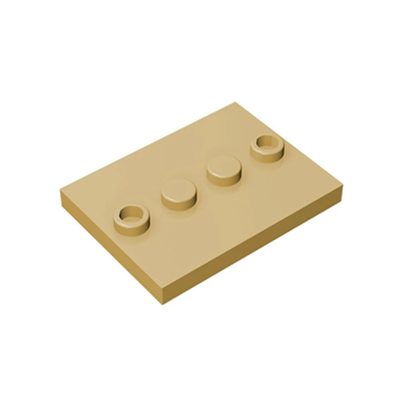 

PLATE 3X4 WITH 4 KNOBS Compatible with 17836 88646 Building Block Toys Accessories