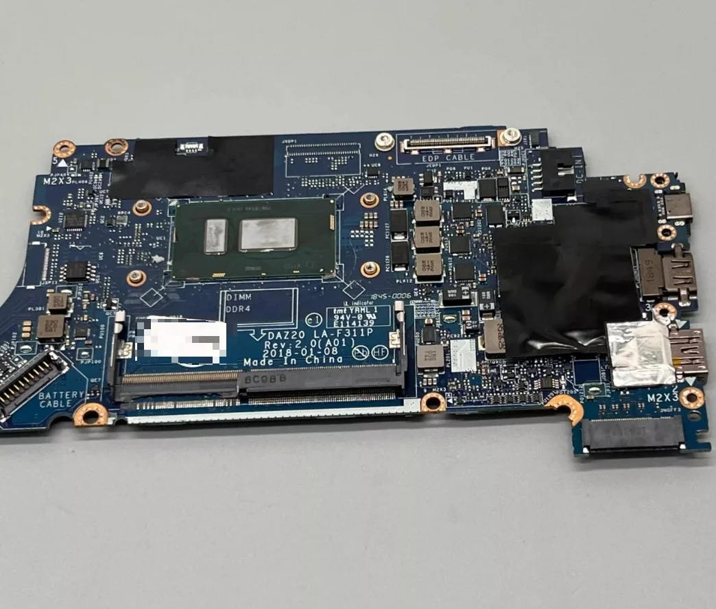 Imagem -06 - Substituição Motherboard Modelo para Dell Dell Latitude 7290 7390 Múltiplo Compatível Substituição sn La-f311p La-f312p Cpu i3 i5 i7 Novo