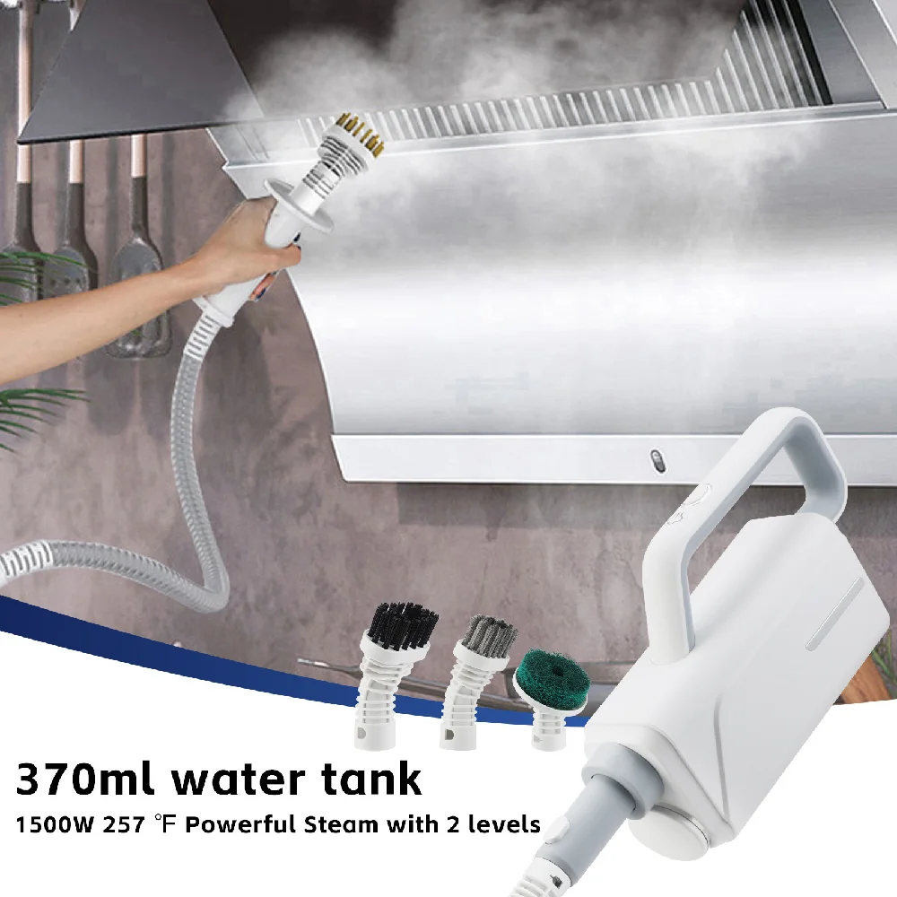 家庭用多機能電動スチームモップ　高温スチームクリーナー　ハンドヘルドフロアモップ