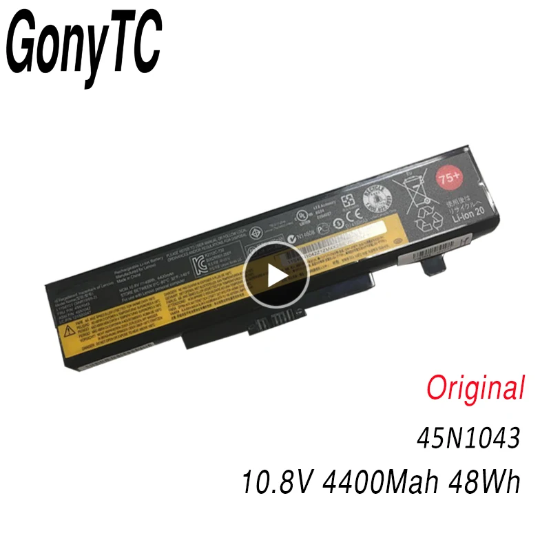 

GONYTC 45N1043 Laptop Battery for Lenovo ThinkPad Edge E430 E440 E431 E435 E530 E531 E535 E540 E430C E545 K49A E49 75+