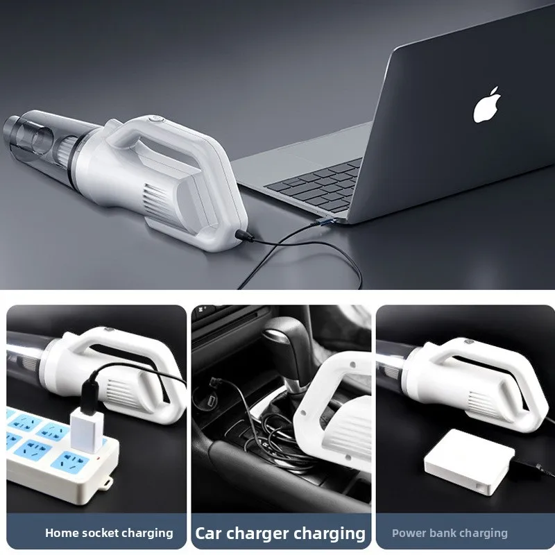 

High Power Wireless Vacuum Cleaner Handheld High Suction Strong Motor For Car Home