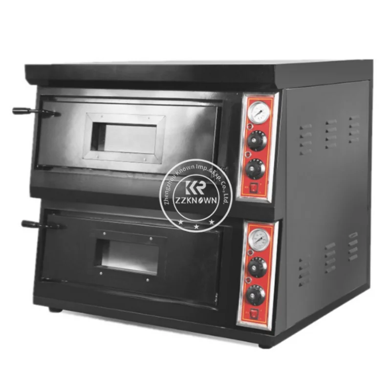 

Electric Oven Baking Machine Single Deck Stainless Steel Pizza Oven Timer Control Pizza Oven Bakery Bread Equipment For Home