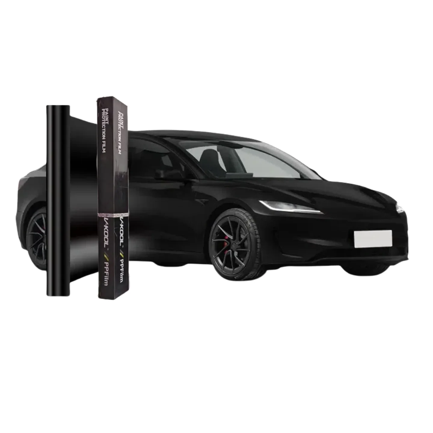 

Vkool 7.5MIL Matte Black TPU PPF Paint Protection Film Elastic Recovery Vehicle Wrap Stone Chip Resistance Anti Corrosion