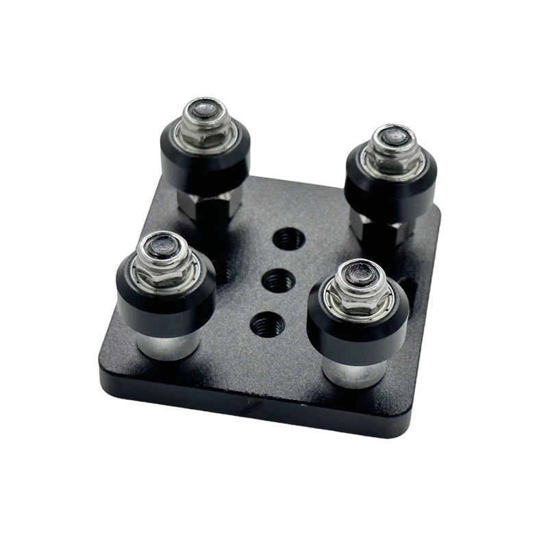 3D ชิ้นส่วนเครื่องพิมพ์ 2020 V-Openbuildd ล้อ V Gantry Plat ชุดพิเศษแผ่นสไลด์รอกสําหรับ 2020/2040 V-slot อลูมิเนียมโปรไฟล์