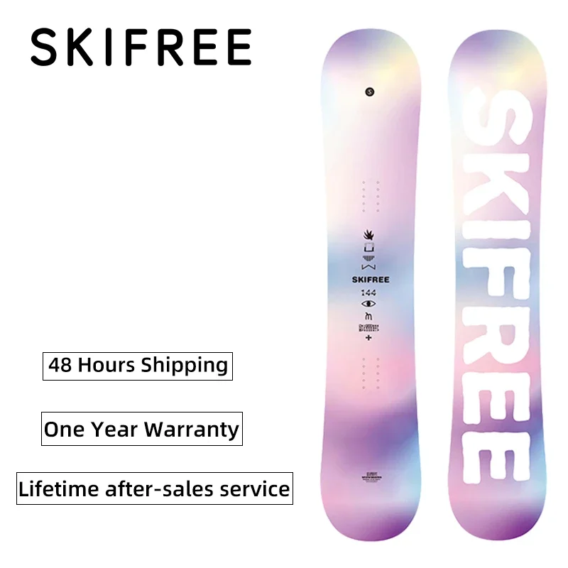 SKIFREE-Purple Fantasy Snowboarding Board, Snowboarding Board, 140 cm, 144 cm, 147 cm, 150cm