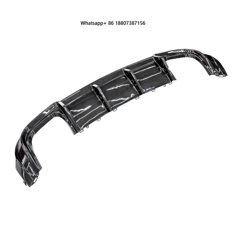 

2017-2019 forAudi A3 S3 High Performance Dry Carbon Fiber Rear Bumper Lip Diffuser New Condition