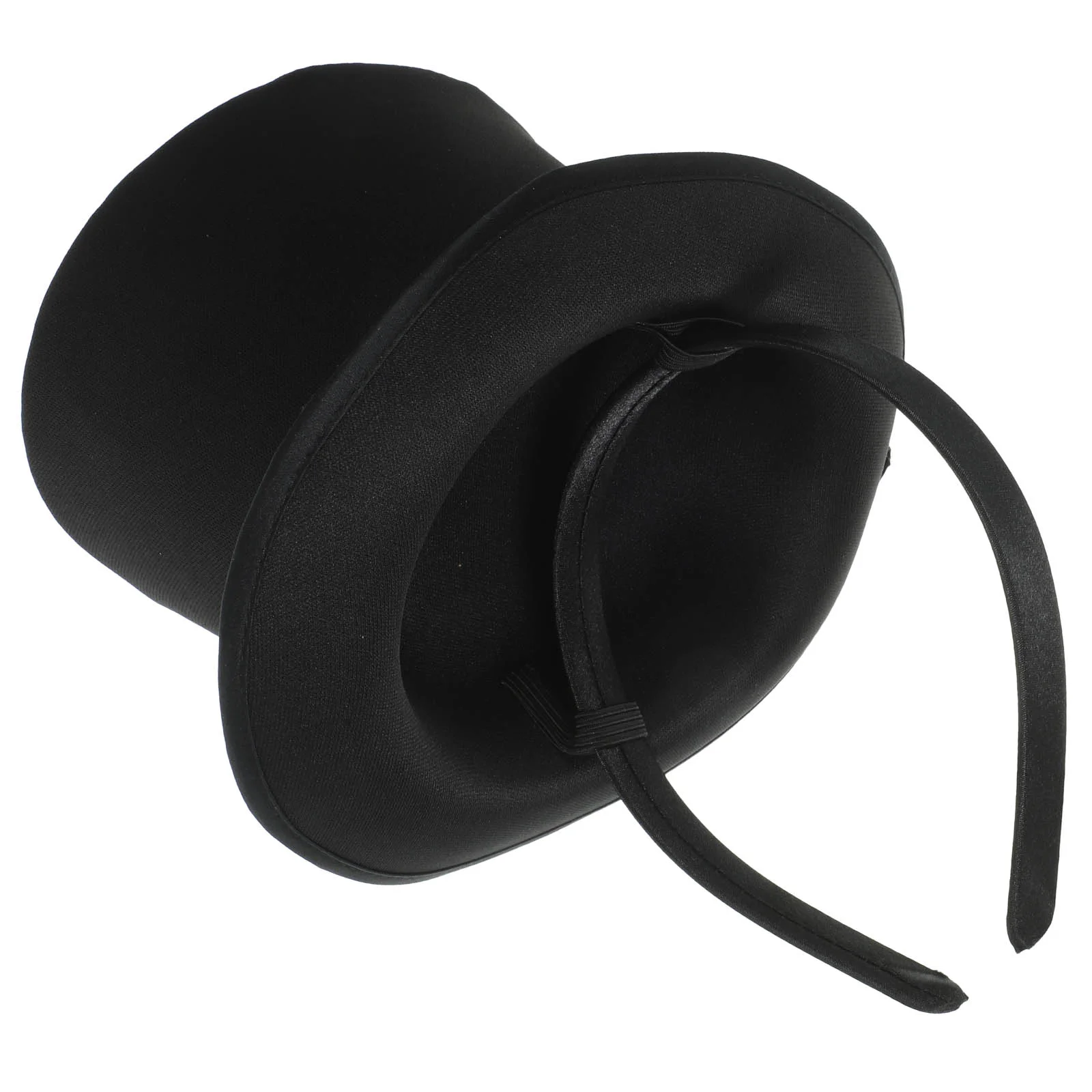 Sombrero para banquete, accesorios para el cabello para fiesta de graduación, diadema (negro), tocados para niñas, tocados para mujeres