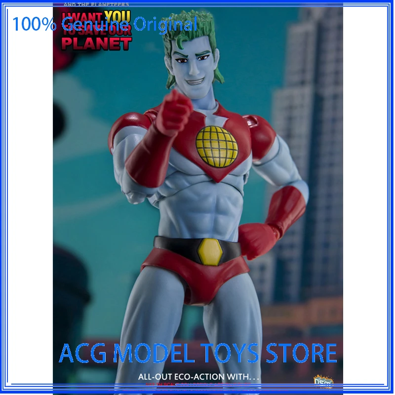 

【TYCTOYS】 GREATTOYS GT DSM Earth Superman 1/12 Captain Planet Actuable Doll Figure Model Toy Gift