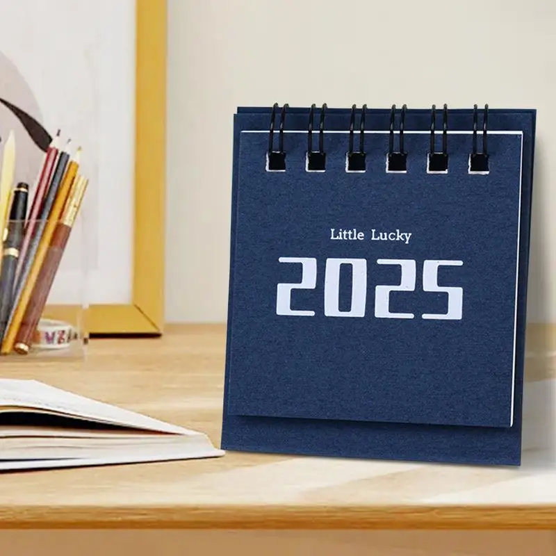 تقويم مكتبي شهري 2024-2025 تقويم طاولة صغير من أغسطس 2024 إلى ديسمبر 2025 تقويمات مكتبية للسنة الأكاديمية