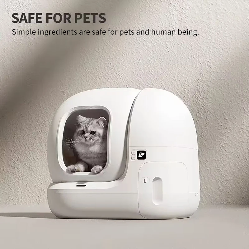 อุปกรณ์กำจัดกลิ่นแบบก้อน N50 Petkit ดั้งเดิมสำหรับ Pura Max ทำความสะอาดตัวเองได้สูงสุดกล่องทรายแมวห้องน้ำแมวอุปกรณ์กำจัดอากาศ