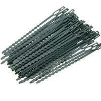 50Pcs Reusable Adjustable Plastic Plant Cable Ties Garden Vine Support Clips For Tree Climb Tomato Stem Fixing Garden Supplies 6